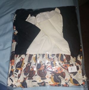 Owl Halloween dress size 8 girls